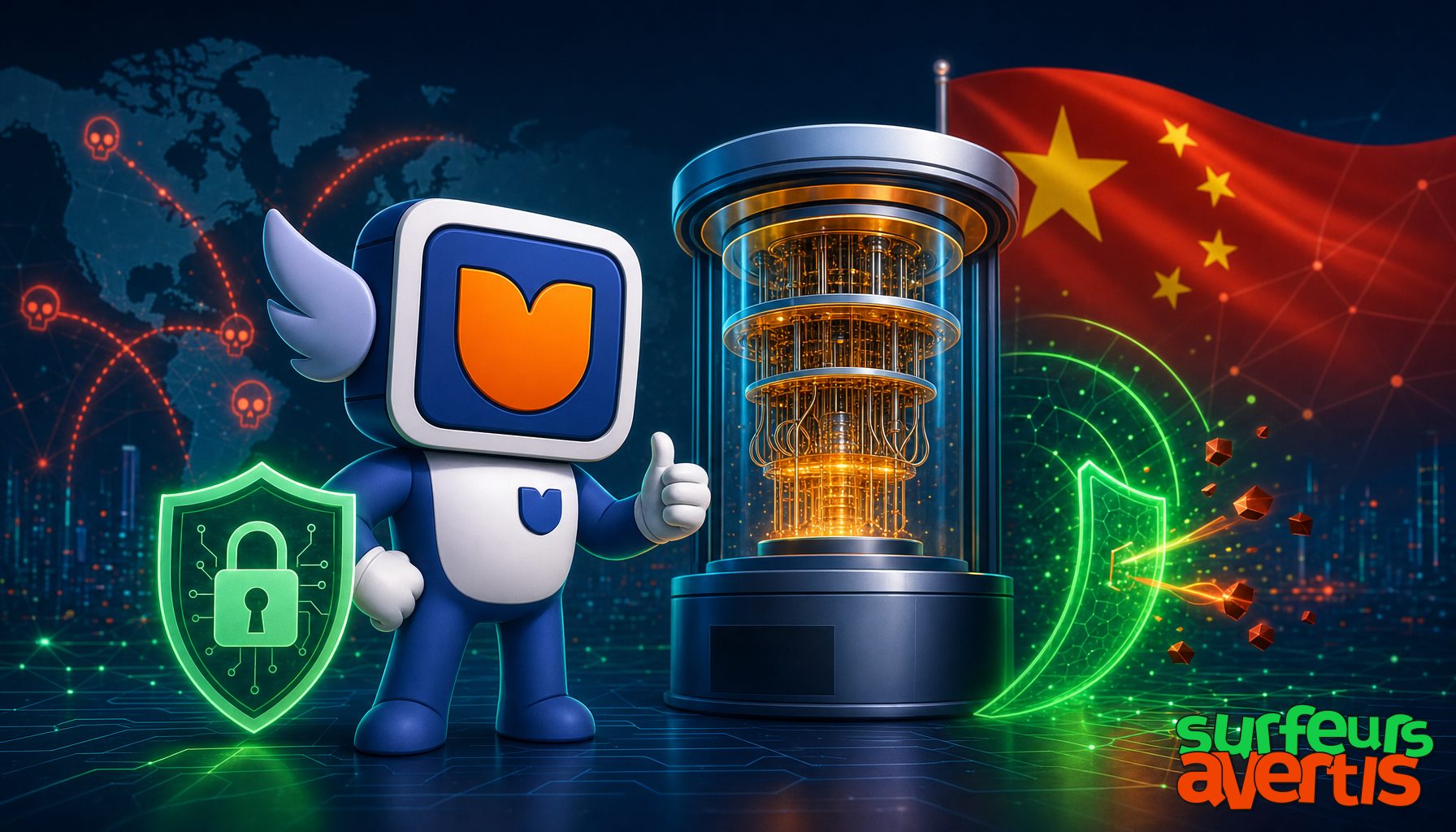 La Chine révolutionne la cybersécurité avec l’ordinateur quantique D-Wave