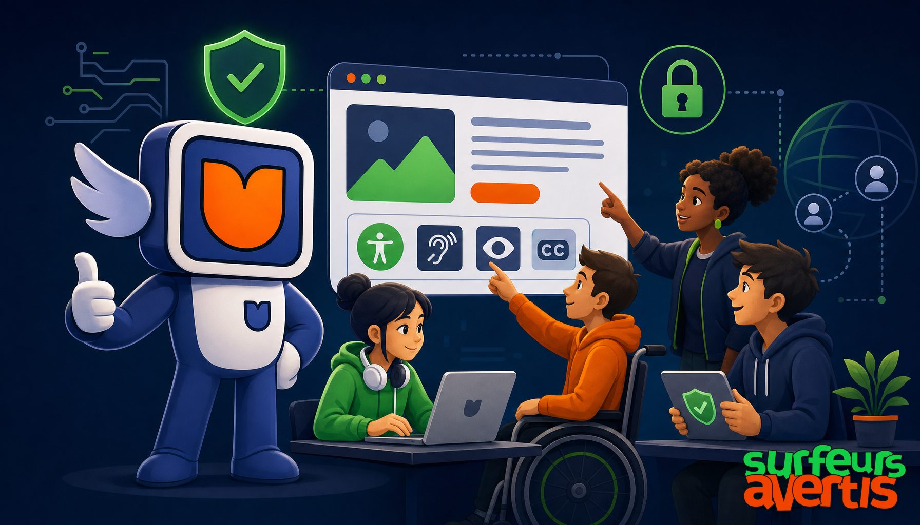 Vers un Web accessible pour tous : Les jeunes et la conception de sites inclusifs